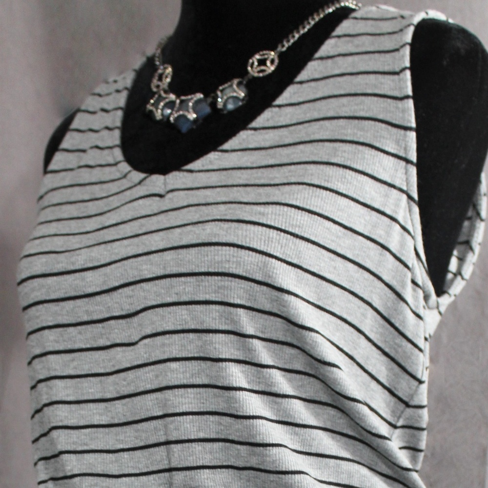 LOVE FIRE RIBBED TANK DRESS MEDIUM M MD NWT
